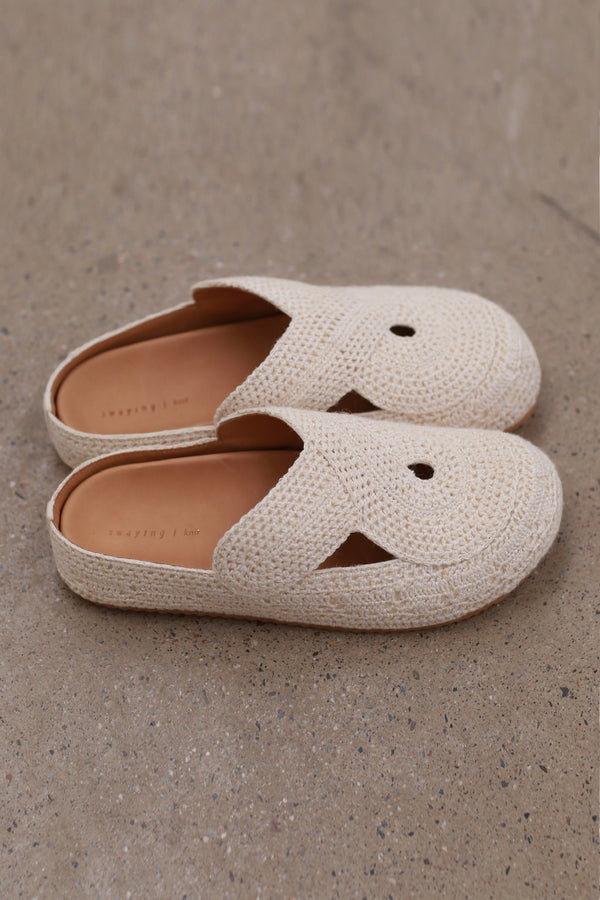 SWAYING Crochet Birkenstock SW-SW25SS4P10-BAI White